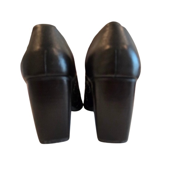 Matisse Women's Black Suede Embroidered Heel Booties Size 7M Made in Brazil - Picture 5 of 10